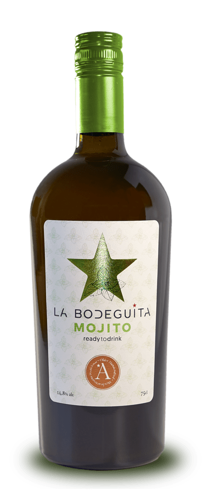 Botella de mojito La Bodeguita